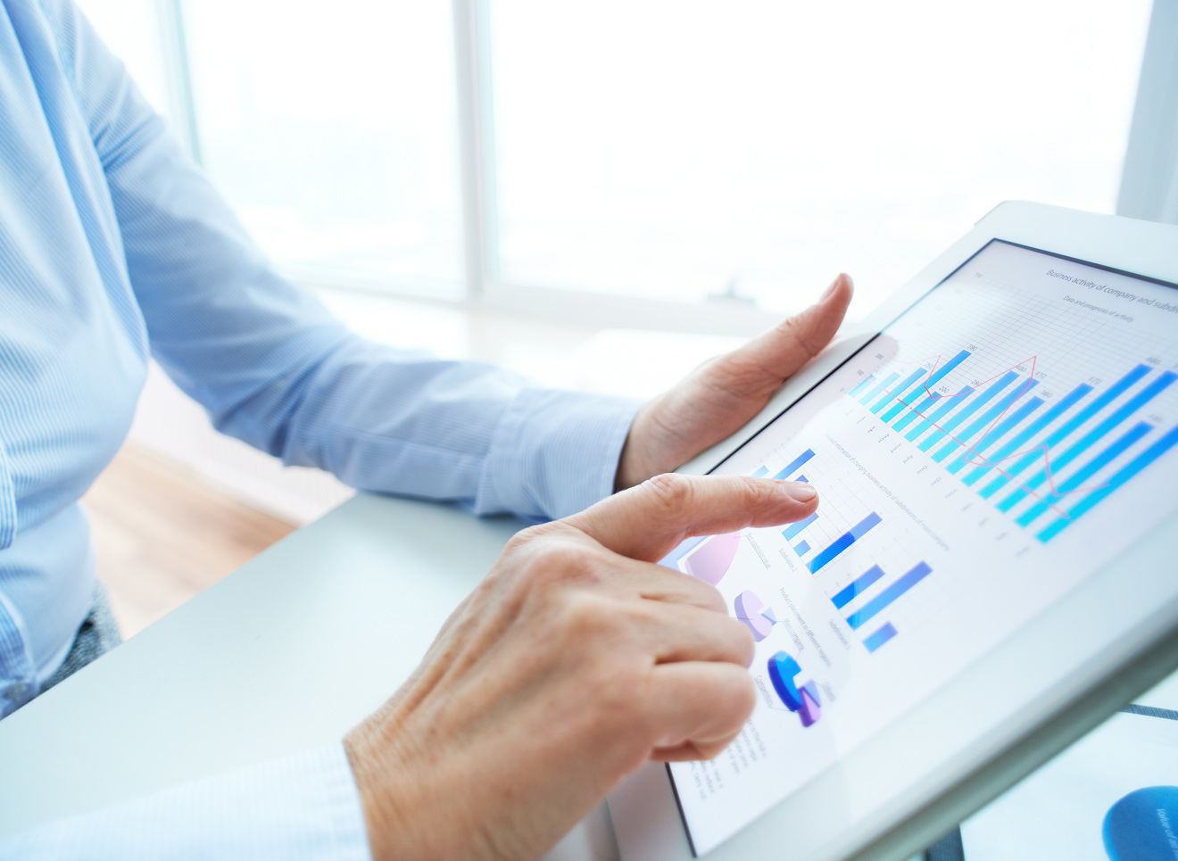Person managing medical billing